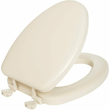 MAYFAIR by Bemis Elongated Closed Front Premium Soft Bone Toilet Seat 115EC_006